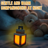 Pixelated Lantern Night Light -16-Color Led Wall Mood Night